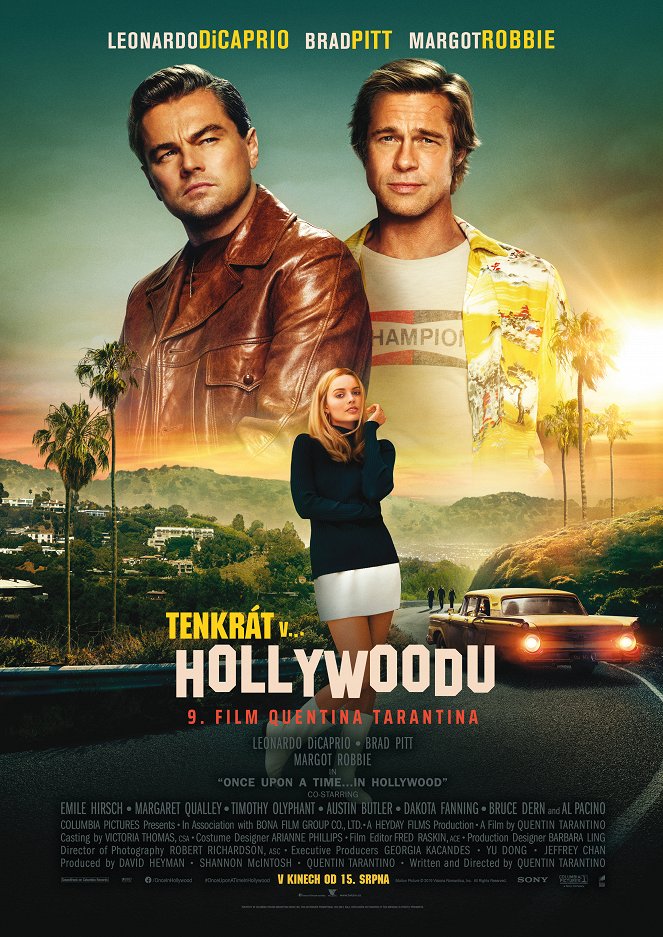 Tenkrát v Hollywoodu - Plakáty