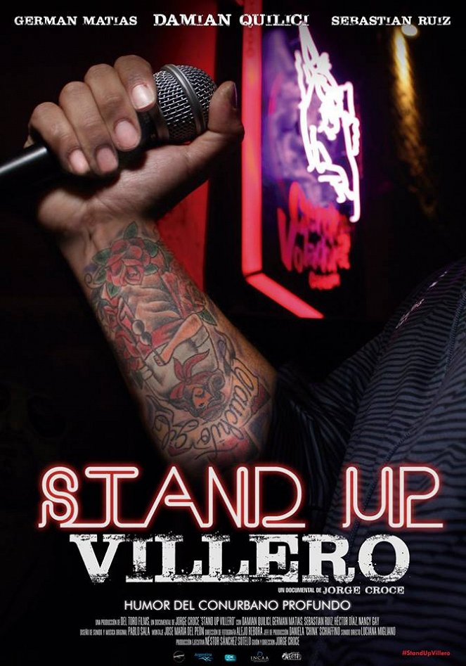 Stand Up Villero - Plakáty