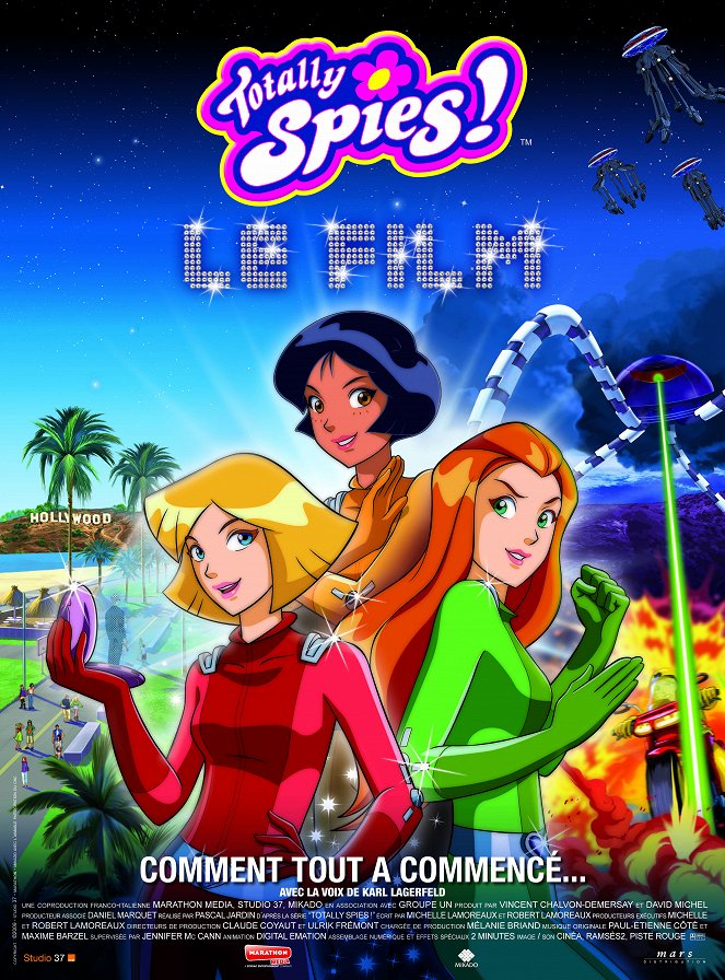 Totally spies ! Le film - Plakáty