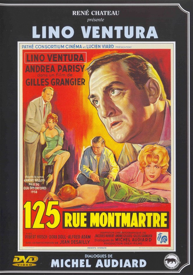 Ulice Montmartre č.125 - Plakáty