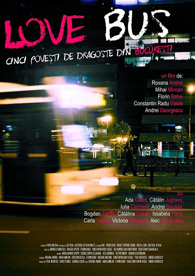 Love Bus: cinci povesti de dragoste din Bucuresti - Plakáty