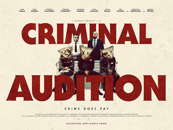 Criminal Audition - Plakáty