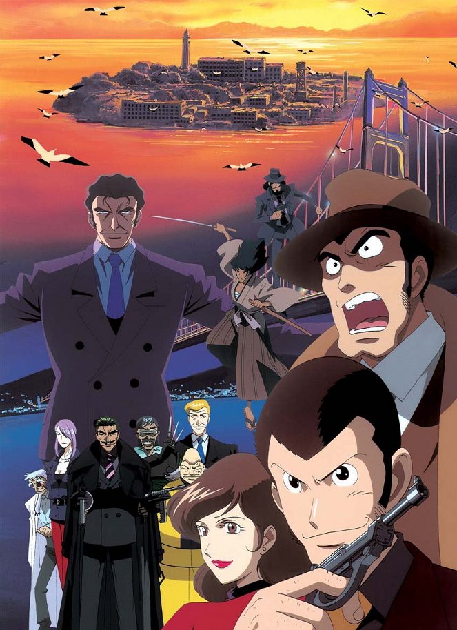 Lupin sansei: Alcatraz Connection - Plakáty