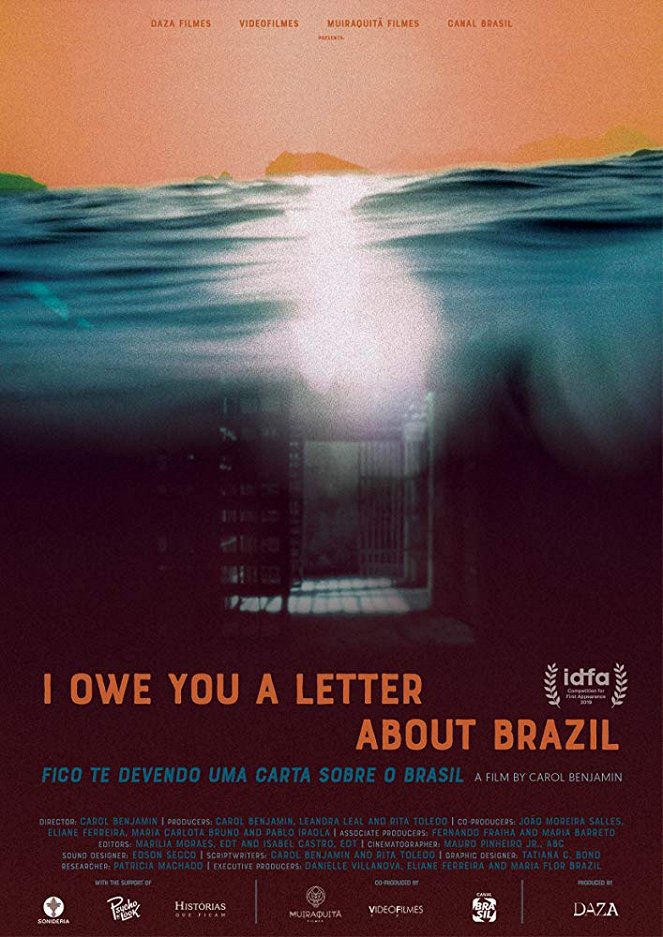 Fico te devendo uma carta sobre o Brasil - Plakáty