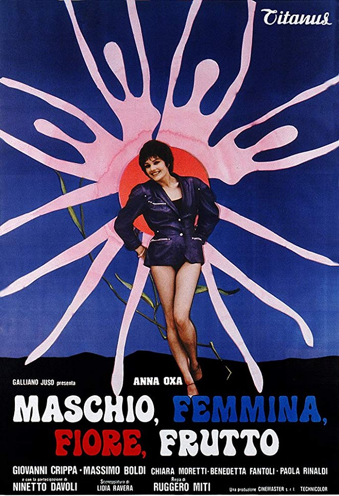 Maschio, femmina, fiore, frutto - Plakáty