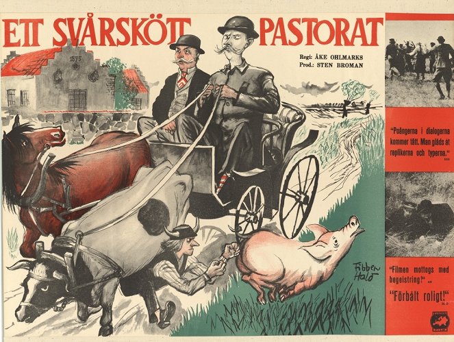 Ett svårskött pastorat - Plakáty