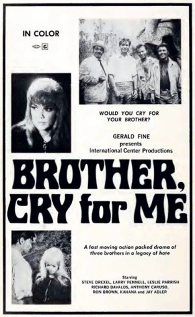 Brother, Cry for Me - Plakáty
