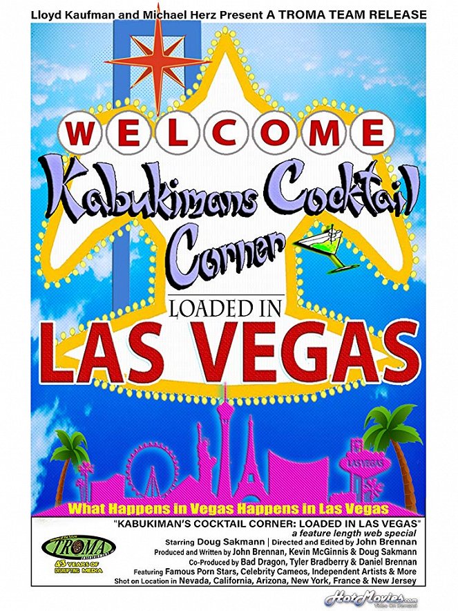 Kabukiman’s Cocktail Corner: Loaded in Las Vegas - Plakáty