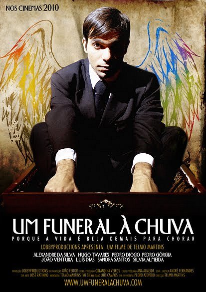 Um Funeral à Chuva - Plakáty