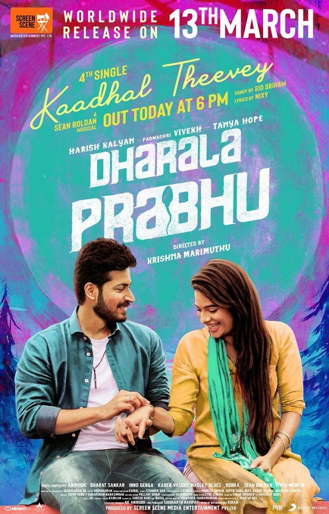 Dharala Prabhu - Plakáty