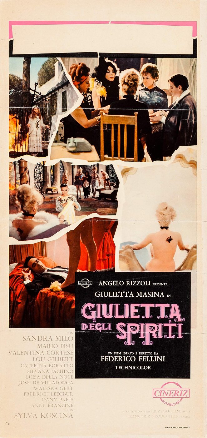 Giulietta a duchové - Plakáty