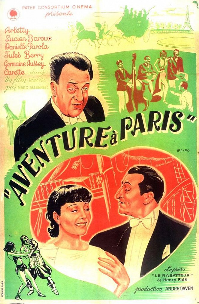Aventure à Paris - Plakáty