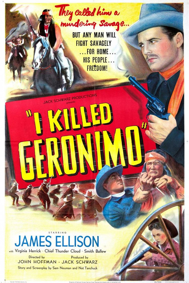 I Killed Geronimo - Plakáty