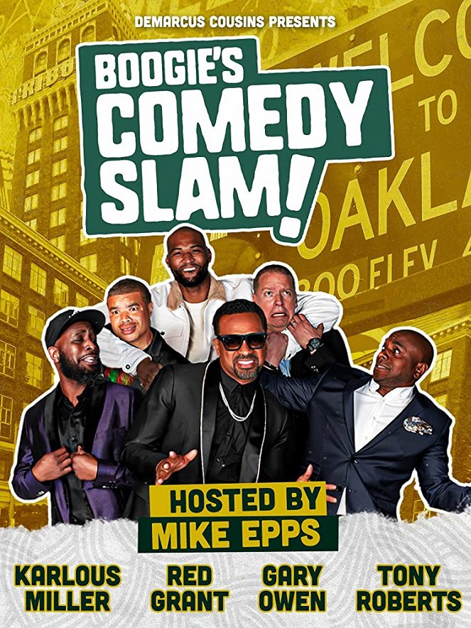 DeMarcus Cousins Presents Boogie's Comedy Slam - Plakáty