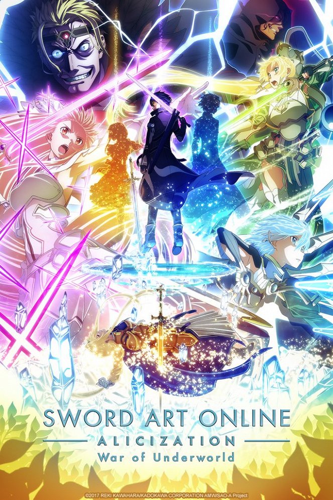 Sword Art Online - Alicization – War of Underworld - Plakáty