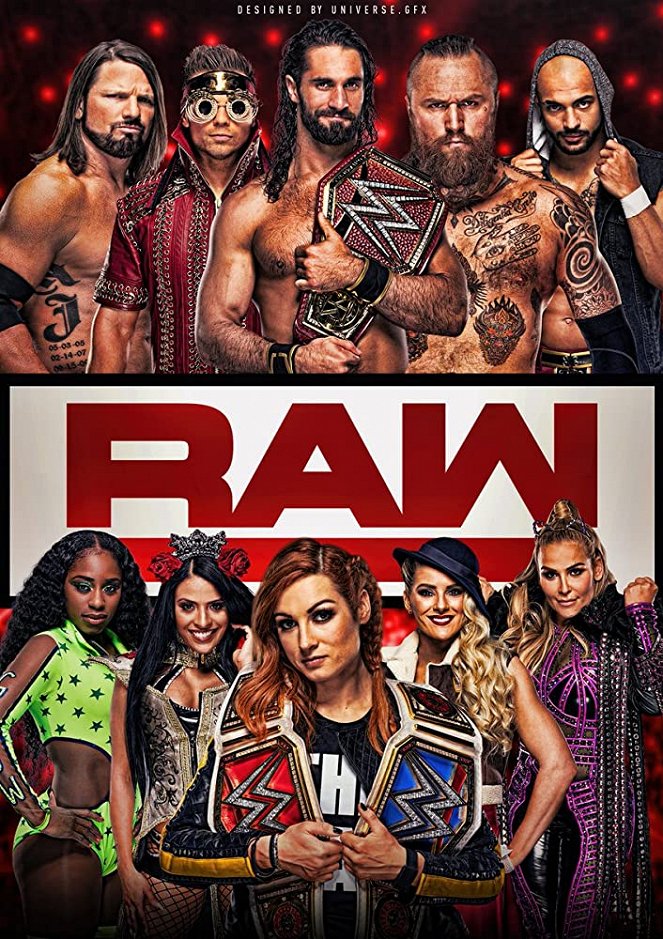 WWE Monday Night RAW - Plakáty