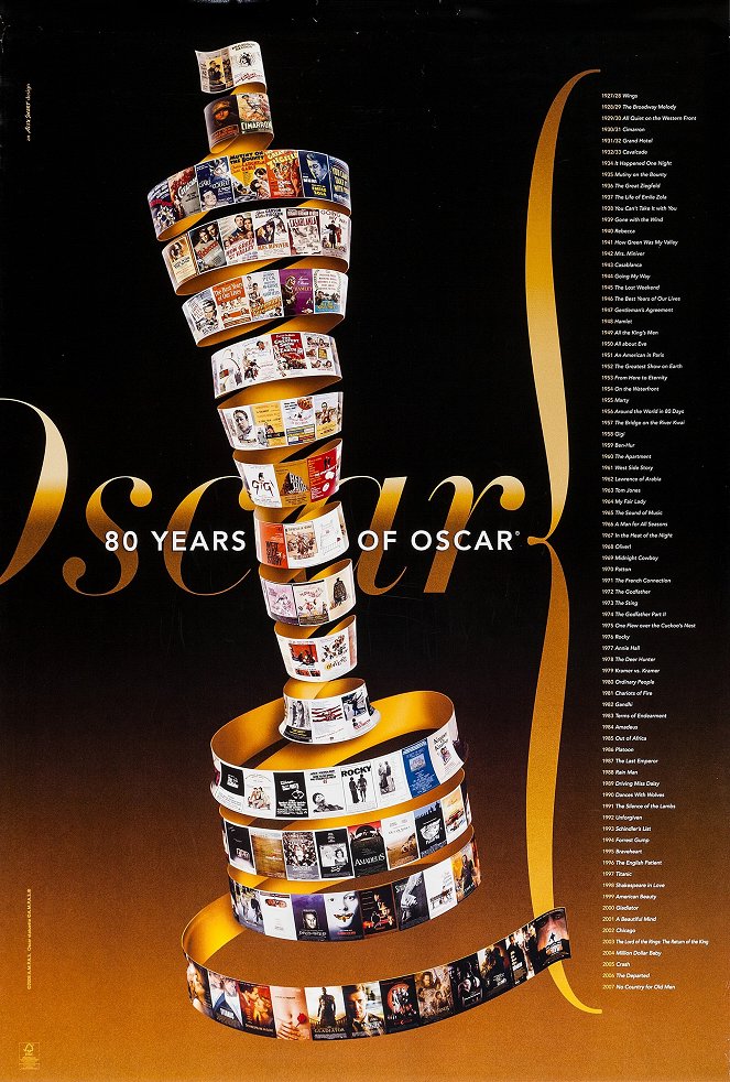 The 80th Annual Academy Awards - Plagáty