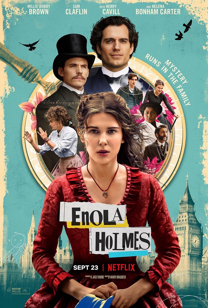Enola Holmesová - Plakáty