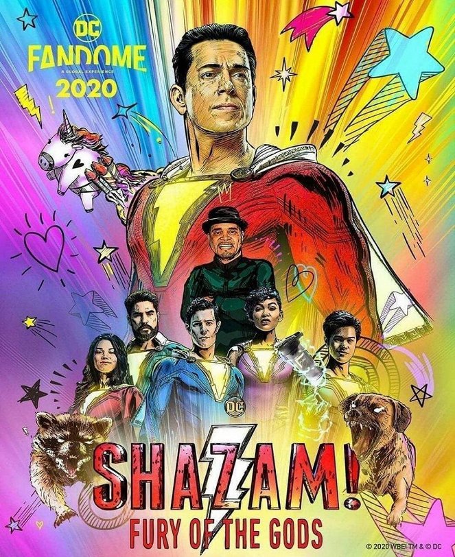 Shazam! Hněv bohů - Plakáty