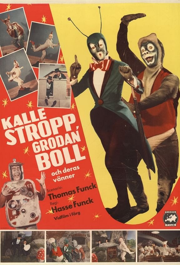 Kalle Stropp, Grodan Boll och deras vänner - Plakáty