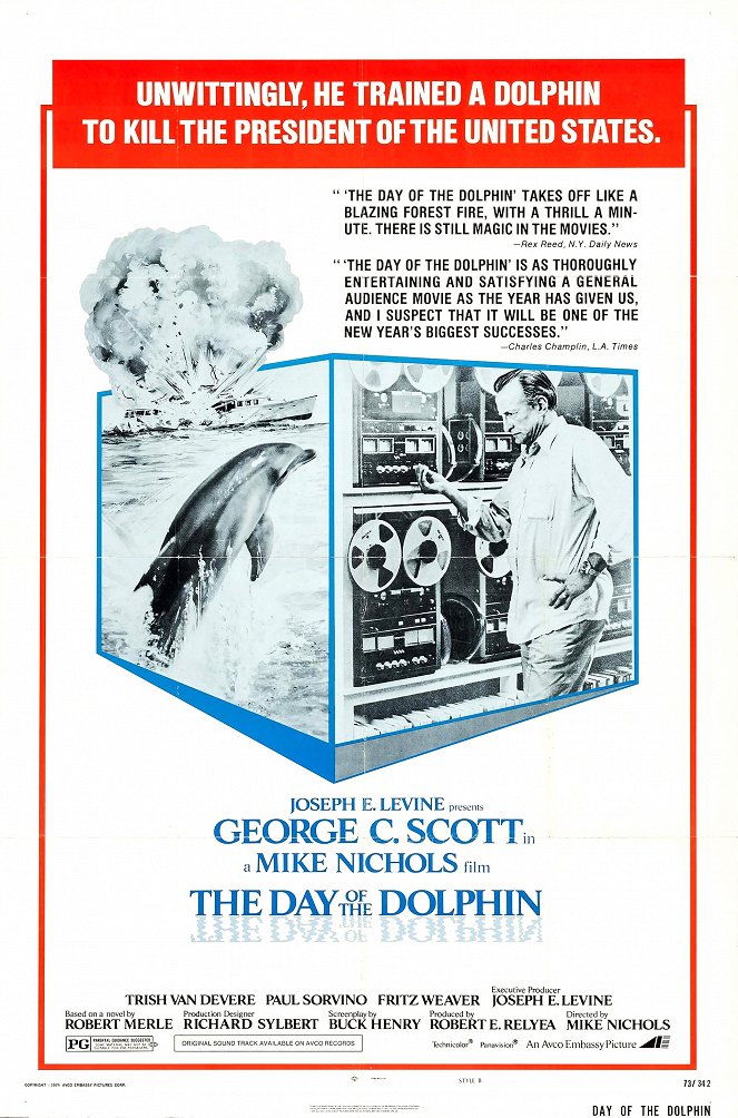 Den delfína - Plakáty