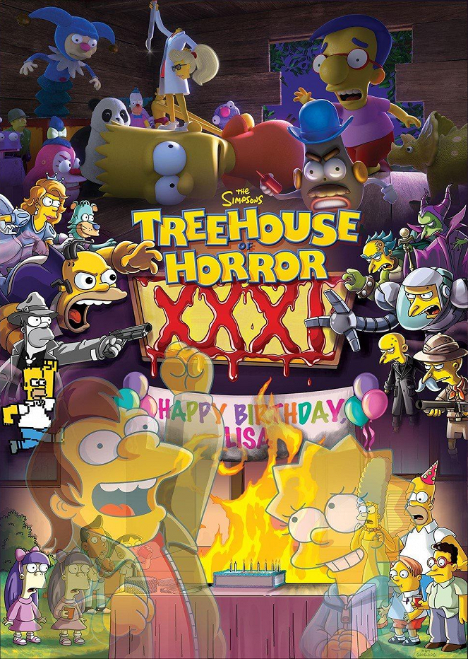 Simpsonovi - Speciální čarodějnický díl XXXI - Plakáty