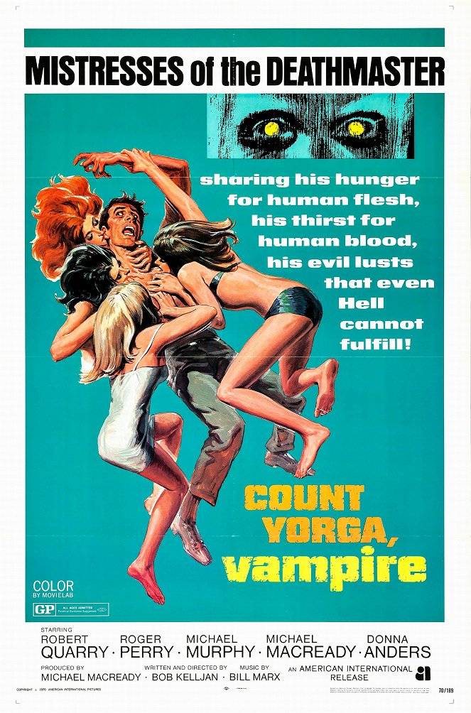 Count Yorga, Vampire - Plakáty