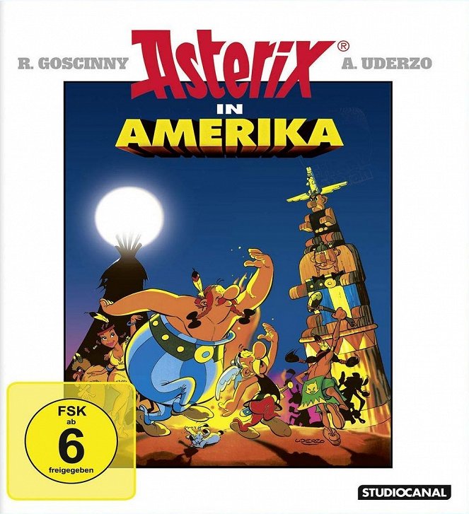 Asterix dobývá Ameriku - Plakáty