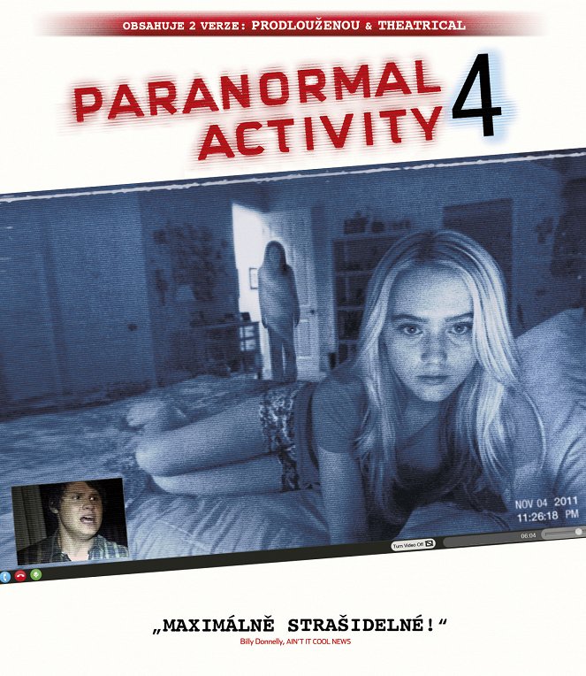 Paranormal Activity 4 - Plakáty