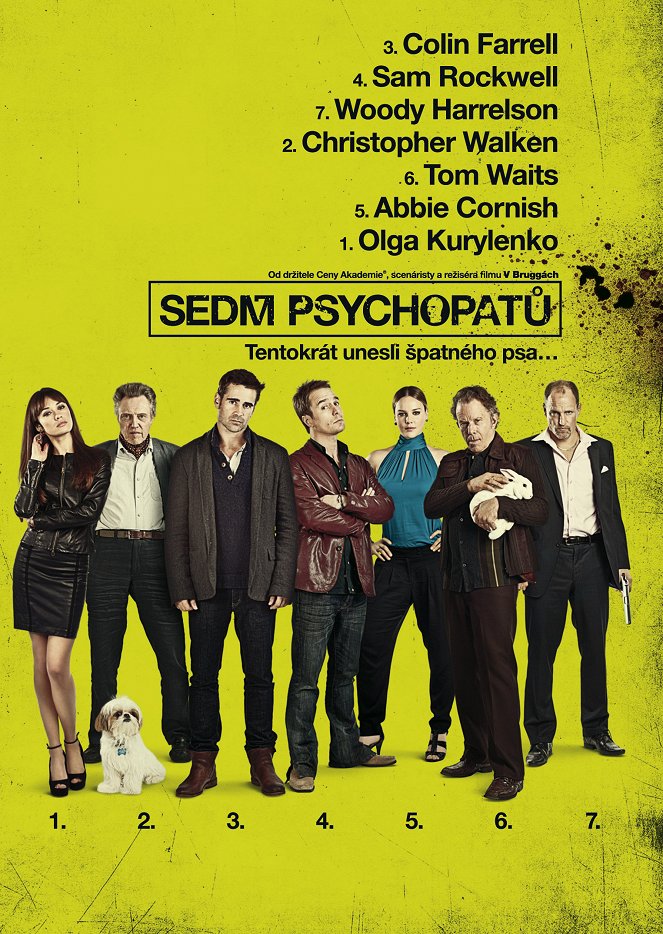 Sedm psychopatů - Plakáty