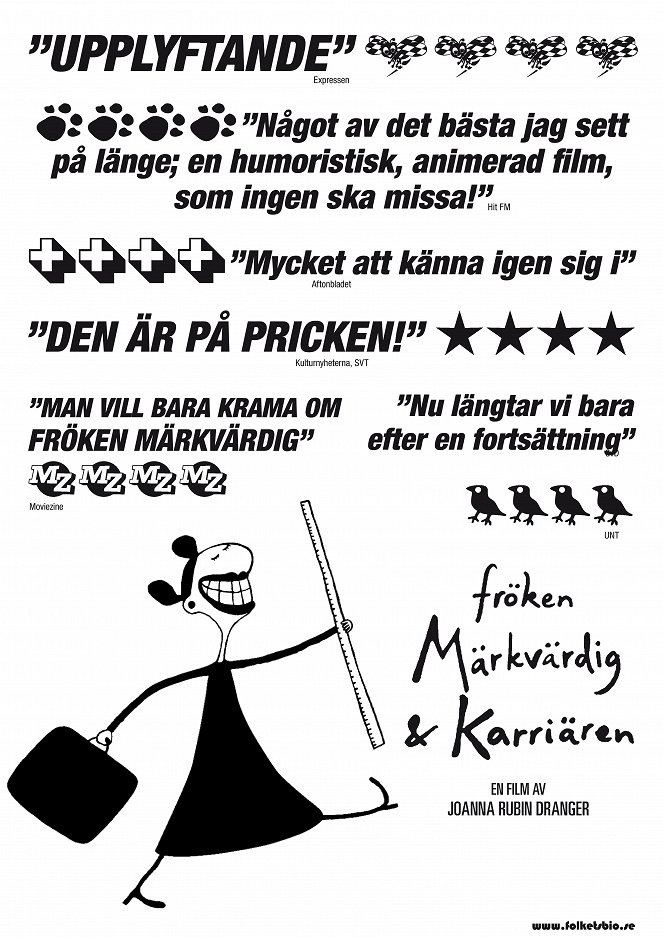 Fröken Märkvärdig & Karriären - Plakáty