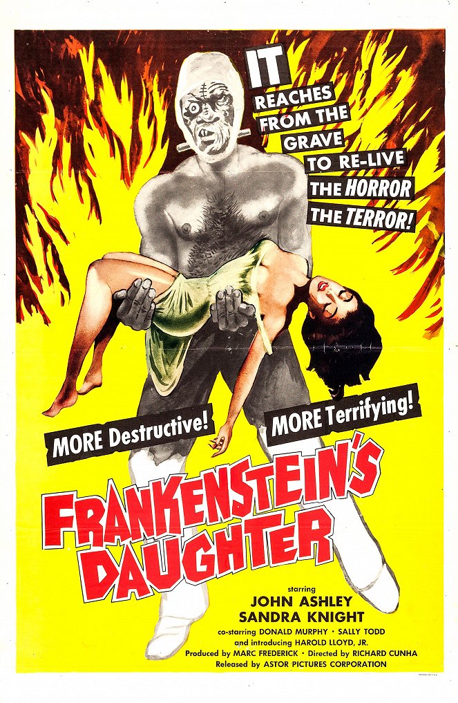 Frankensteinova dcera - Plakáty