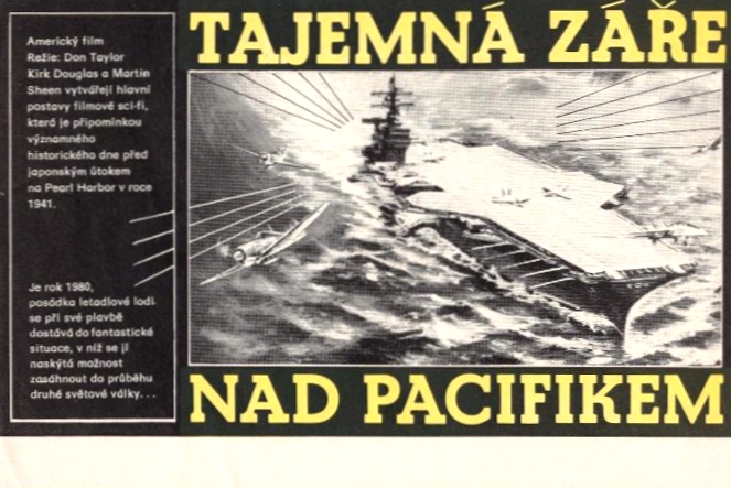 Tajemná záře nad Pacifikem - Plakáty