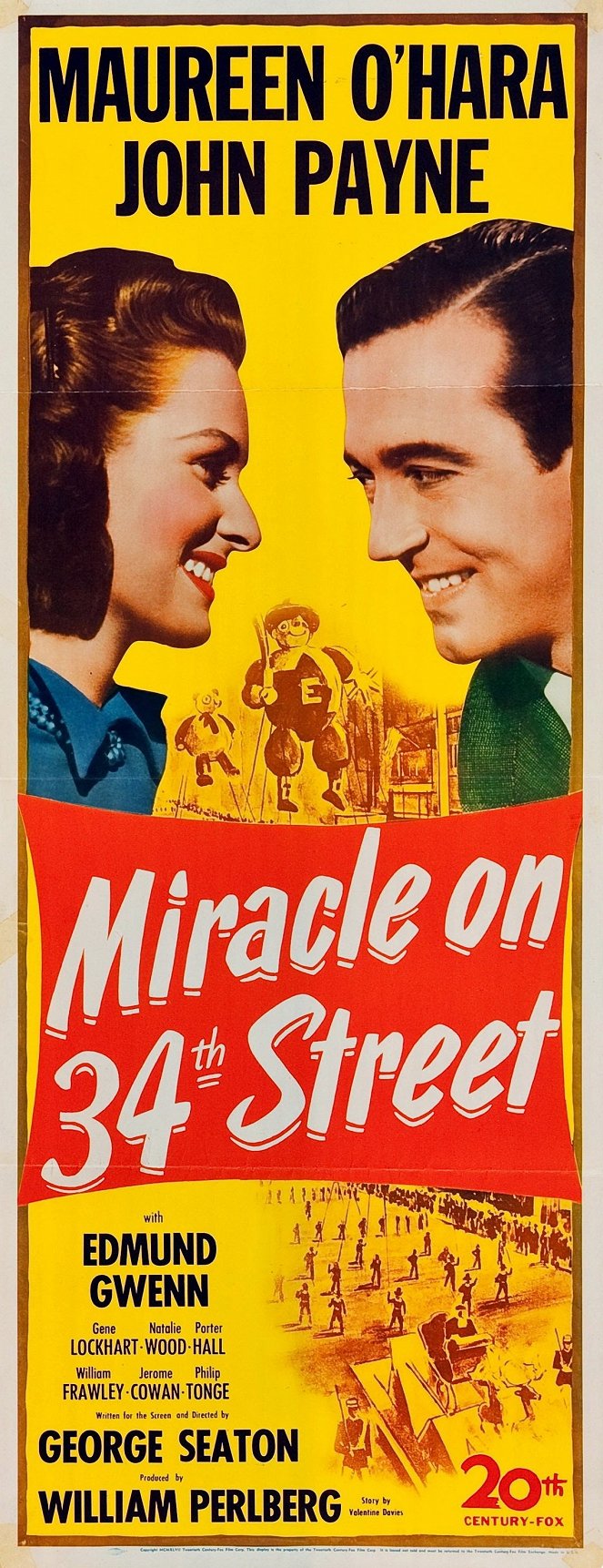 Zázrak v New Yorku - Plakáty