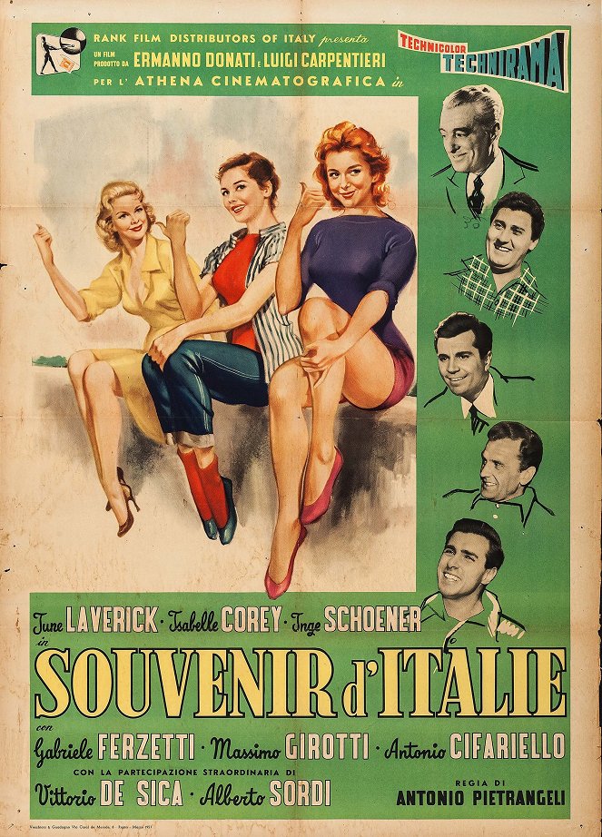 Vzpomínka na Itálii - Plakáty
