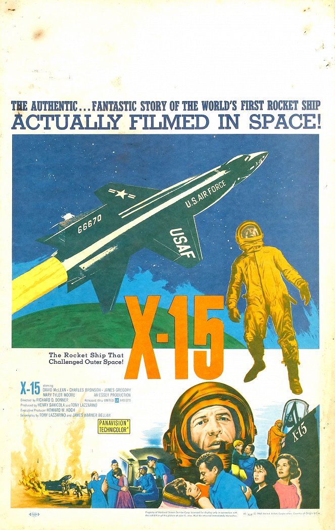 X-15 - Plakáty