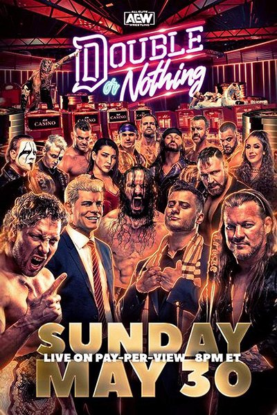 All Elite Wrestling: Double or Nothing - Plakáty