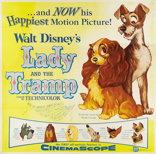Lady a Tramp - Plakáty