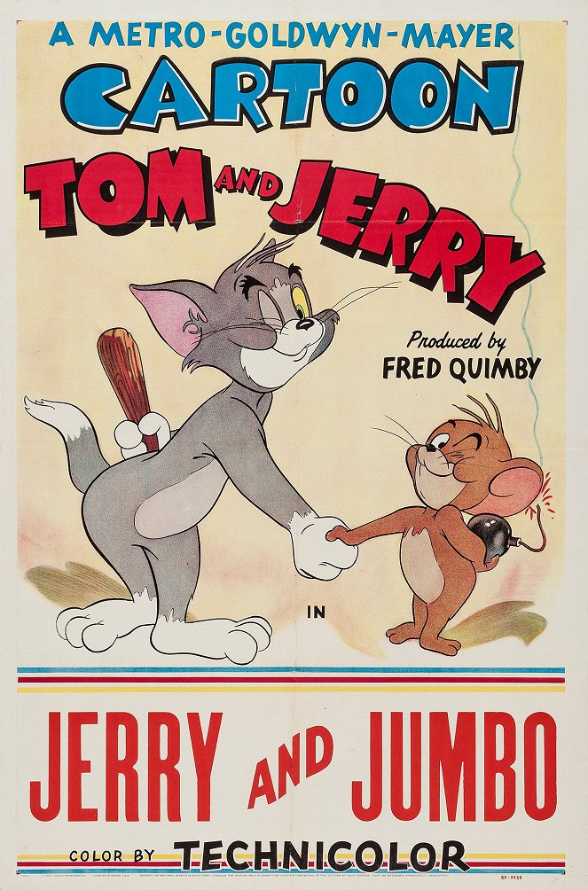 Tom a Jerry - Jerry a Jumbo - Plakáty