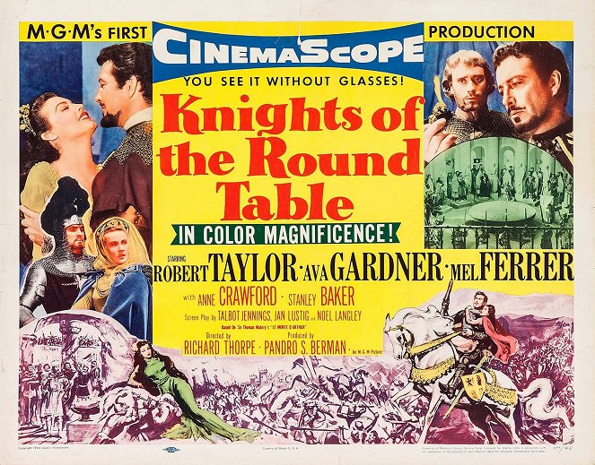 Knights of the Round Table - Plakáty