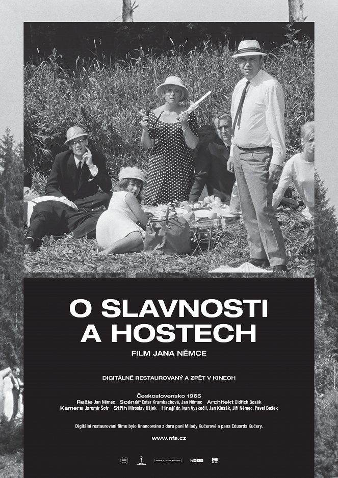 O slavnosti a hostech - Plakáty