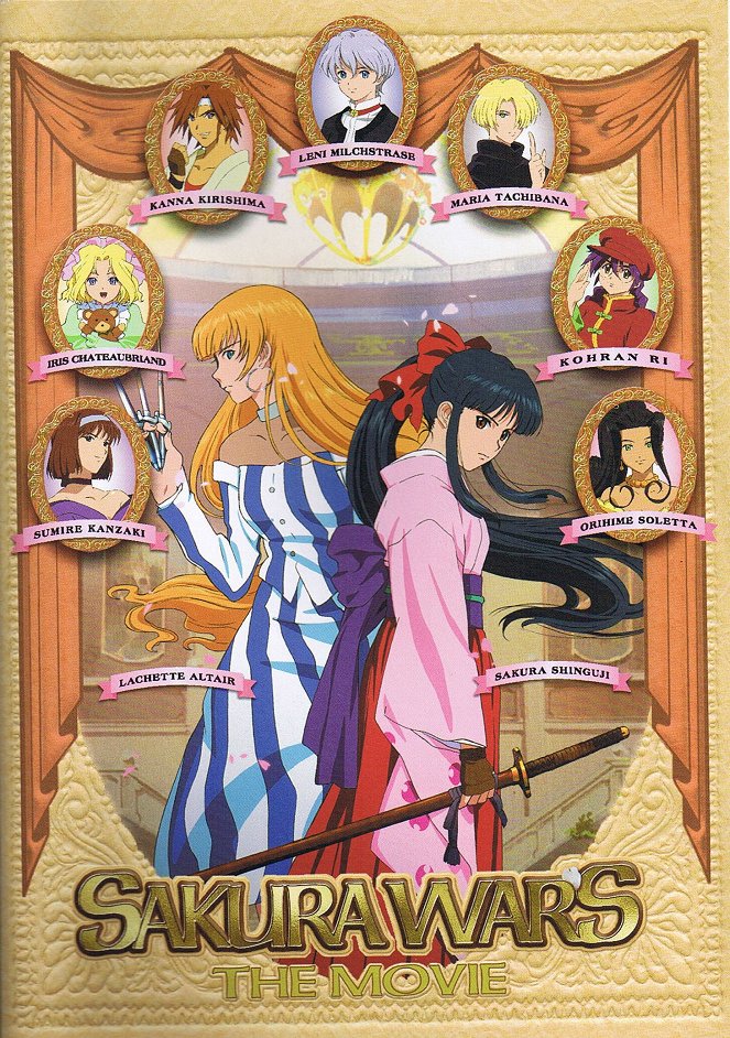 Sakura taisen: Kacudó šašin - Plagáty