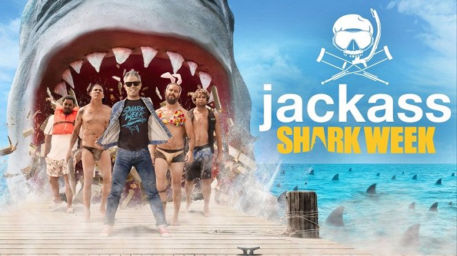Týden žraloků s Jackass - Plakáty