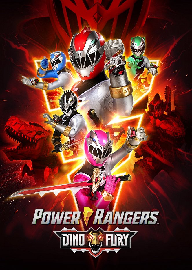 Power Rangers Dino Fury - Season 1 - Plakáty
