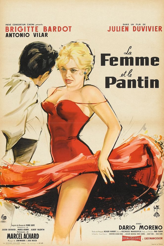 La Femme et le pantin - Plakáty
