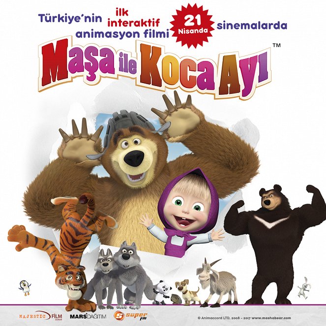 Maša i Medveď - Plakáty