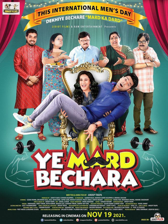 Ye Mard Bechara - Plakáty