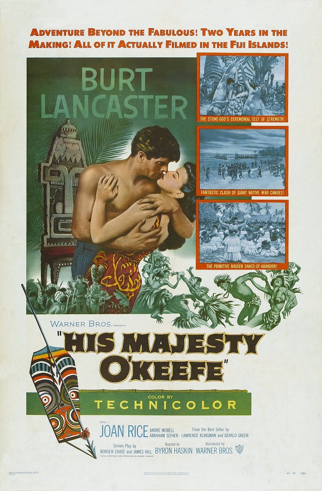 His Majesty O'Keefe - Plakáty