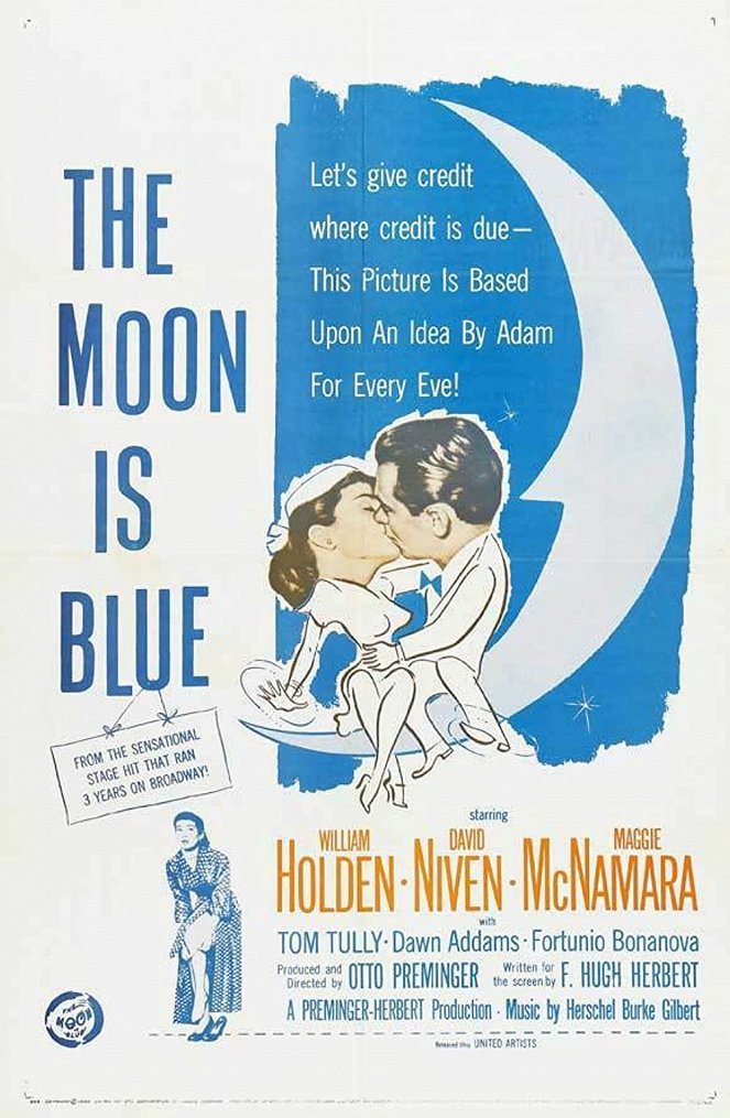 Měsíc je modrý - Plakáty