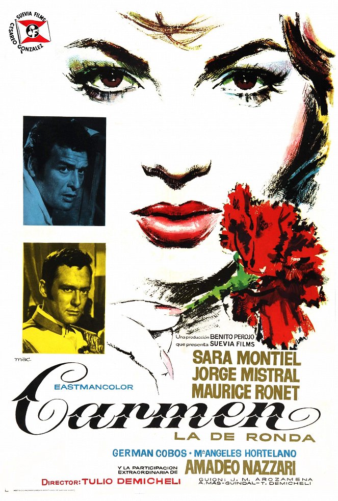 Carmen la de Ronda - Plakáty